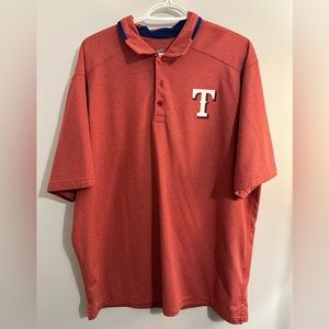Texas Rangers - Nike DryFit Polo - Red - XL